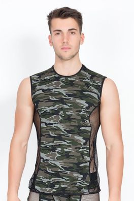 LOOK ME - camouflage V-Shirt Military 58-77 - (L, M