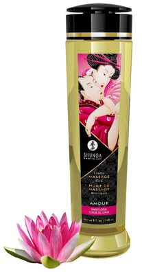 240 ml - SHUNGA Massage Öl Amour (Sweet Lotus) 24
