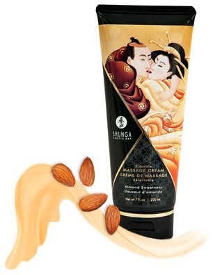 200 ml - SHUNGA Massage Cream Almond Sweetness 20