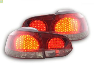 LED Rückleuchten Set VW Golf 6 Typ 1K 08- schwarz/ rot
