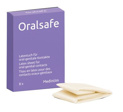 MEDintim ORALsafe Latex-Tücher Vanille - (div. Var