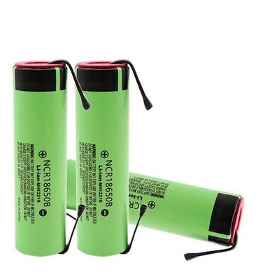 2x 3400 mAh,18650 3,7 V Wiederaufladbare Akku li-ion mit Lötfahne U Form