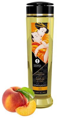 240 ml - SHUNGA Massage Öl Stimulation (Peach) 24