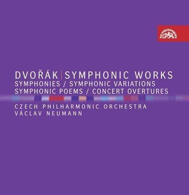 Antonin Dvorak (1841-1904): Symphonien Nr.1-9 - Supraphon - (CD / S)