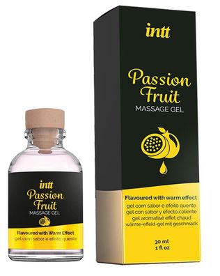30 ml - intt Massage Gel Passion Fruit 30ml