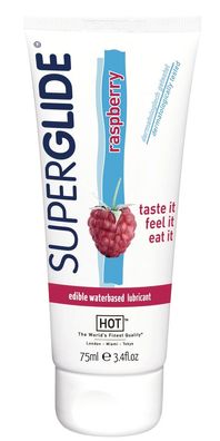 75 ml - HOT Superglide waterbased raspberry 75ml