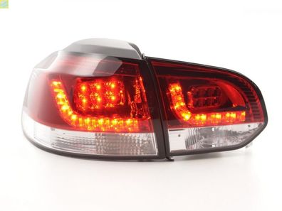 LED Rückleuchten Set VW Golf 6 Typ 1K 2008-2012 klar/ rot für Rechtslenker