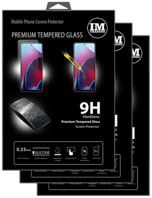 3X Schutzglas 9H kompatibel mit Motorola MOTO G STYLUS 2022 Displayschutzfolie ...