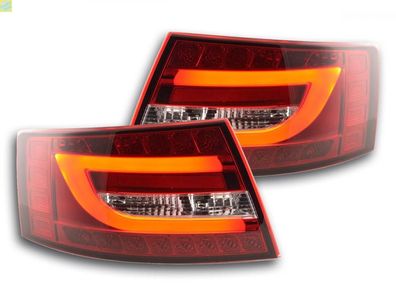LED Rückleuchten Set Audi A6 Limo (4F) 04-08 rot/ klar
