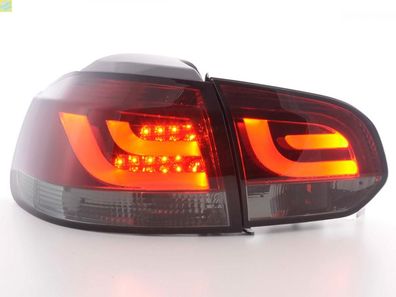 LED Rückleuchten Set VW Golf 6 Typ 1K 2008-2012 rot/ schwarz