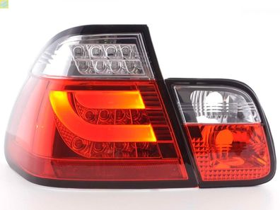 LED Rückleuchten Set BMW 3er E46 Limo 98-01 rot/ klar