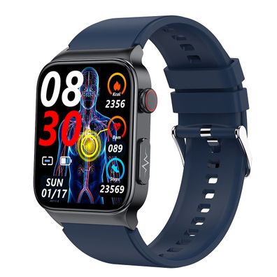 E500 Smart Watch Körpertemperatur Herzfrequenz EKG und PPG Smart Armband Sportuhr