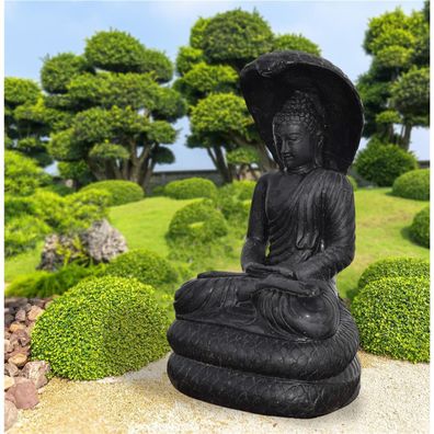 Gartenfigur Sitzender Buddha Ghaziabad mit Schlange