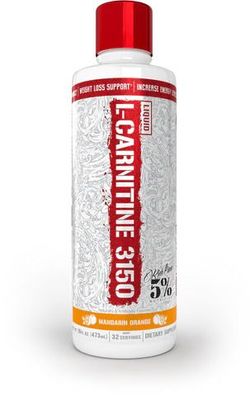 Liquid L-Carnitine 3150 - Legendary Series, Mandarin Orange - 473 ml.