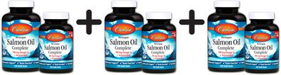 3 x Salmon Oil Complete - 120 + 60 softgels