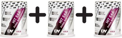 3 x HIT EAA Amino Acid Complex, Cola - 360g