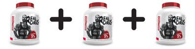 3 x Real Carbs - Legendary Series, Strawberry Short Cake - 1920g
