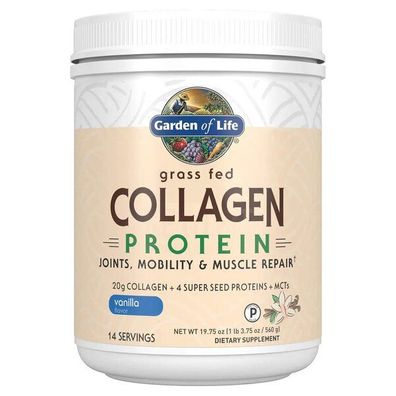 Collagen Protein - Grass Fed, Vanilla - 560g