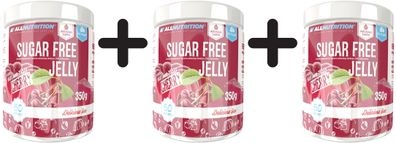 3 x Sugar Free Jelly, Cherry - 350g