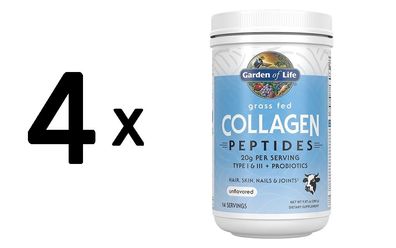 4 x Grass Fed, Collagen Peptides - 280g