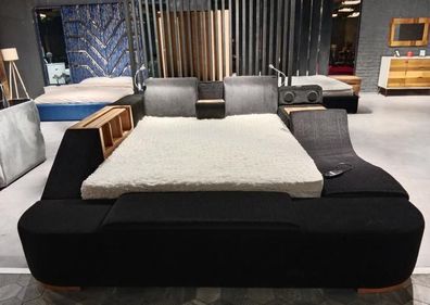 Bunte Schlafzimmer Möbel farbenfrohen Möbeln Bett Betten Schwarz Modern Bett