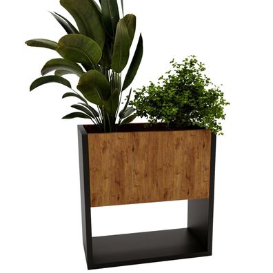 Blumenständer für Innenräume, Blumenkasten ohne Einsatz, Pflanzkasten 45x44x22,6cm