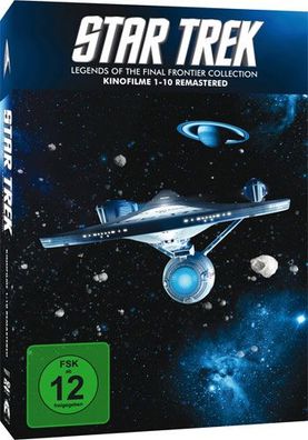 STAR TREK I-X BOX (DVD) dig. remastered Min: 1089/ DD5.1/ WS Kinofilme 01-10 - Param
