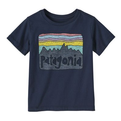Patagonia Kids T-Shirt Regenerative Organic Certified Cotton Fitz Roy ...
