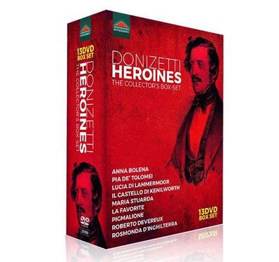 Gaetano Donizetti (1797-1848): Donizetti Heroines - The Collector's Box-Set (9 DVD-G