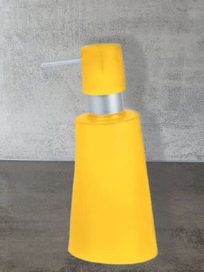 Move Frosty SUN Yellow/ Sonnig Gelb Seifenspender. Asymmetrische Form