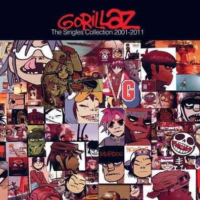 Gorillaz: The Singles Collection 2001 - 2011 (CD + DVD) - EMI 509997300792 - (AudioC
