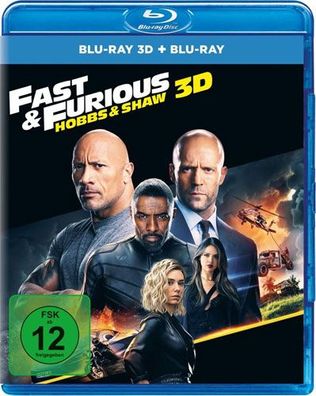 Fast & Furious: Hobbs & Shaw (BR) 3D/2D Min: 136/ DD5.1/ WS - Universal Picture - (Bl