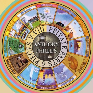 Anthony Phillips (ex-Genesis): Private Parts & Pieces V - VIII - Cherry Red - (CD /