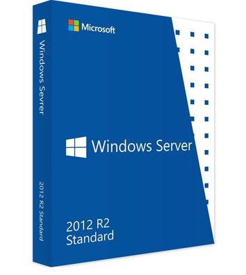Windows Server 2012 Standard R2 | Vollversion | Deutsche Ware | 24/7 Lieferung