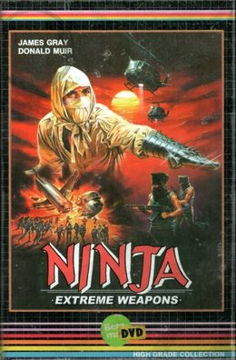 Ninja Extreme Weapons (LE] große Hartbox Cover B (DVD] Neuware