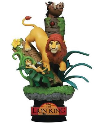 Merc Figur Disney König der Löwen Simba 15cm PVC 15cm Beast Kingdom D-Stage ...