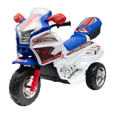 Baby Mix RACER Elektromotorrad für Kinder weiß