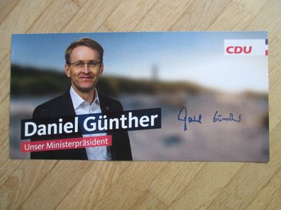 Schleswig-Holstein Ministerpräsident CDU Daniel Günther - Autogramm!!!