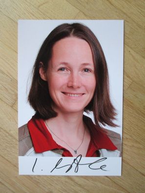MdB Die Grünen Politikerin Ingrid Nestle - handsigniertes Autogramm!!!
