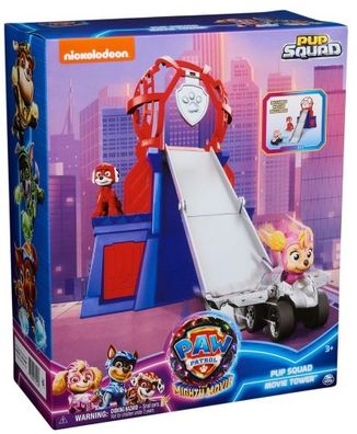 Spin Master - Paw Patrol The Mighty Movie Pup Squad Movie Tower - Spin ...