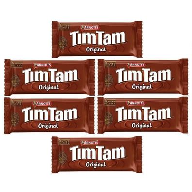 Tim Tam Original Mini Chocolate Biscuits 6er-Pack 6x18.3 g