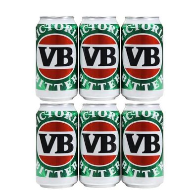 VB Victoria Bitter Lager Can 4.9 % vol. 6x375 ml