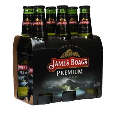 James Boag's Premium Lager Bottle 4.6 % vol. 6x375 ml