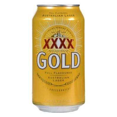 XXXX Gold Lager Can 3.5 % vol. 375 ml
