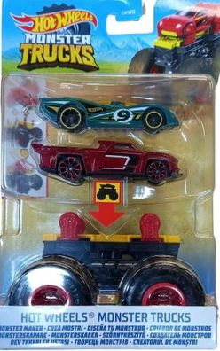 Mattel - Hot Wheels Monster Trucks Monster Maker / from Assort - Mattel ...