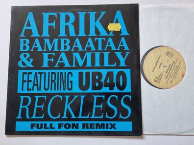 Afrika Bambaataa & Family/ UB 40 - Reckless (Full Fon Remix) 12'' Vinyl Maxi