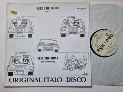 Doctor's Cat - Feel The Drive 12'' Vinyl Maxi Germany ITALO DISCO