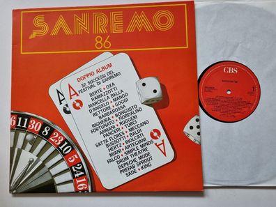 Various - Sanremo 86 2x Vinyl LP Italy