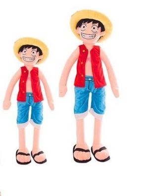 One Piece Luffy Plüschtiere Leicht zu reinigen und waschbar Plüsch Spielzeug