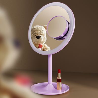 EMKE® Touch Kosmetikspiegel LED Schminkspiegel LED Mit Beleuchtet 3-fach Vergrößerung